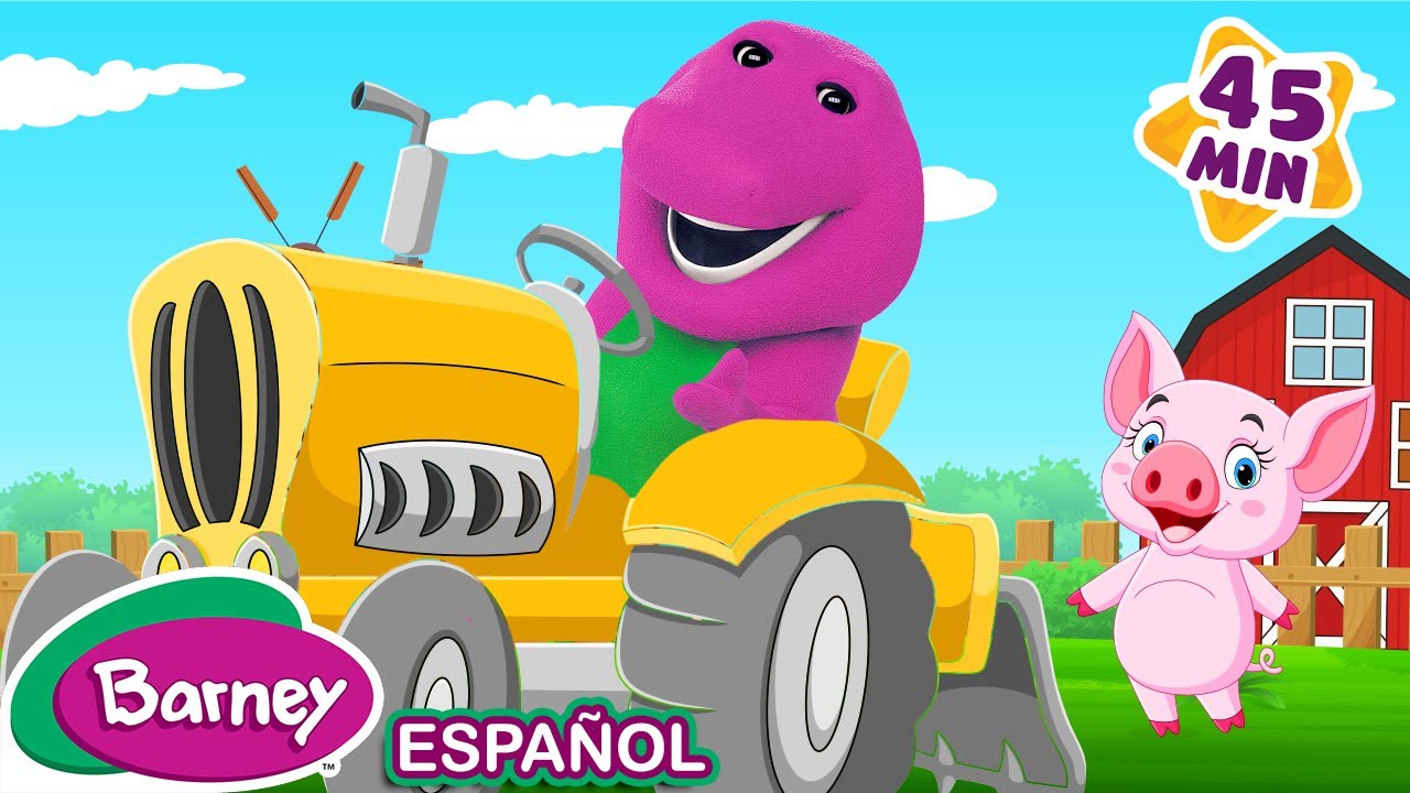 HOLA ABUELITO EN LA GRANJA! | Amistades y Familia para Niños | Videos Infantiles | Barney