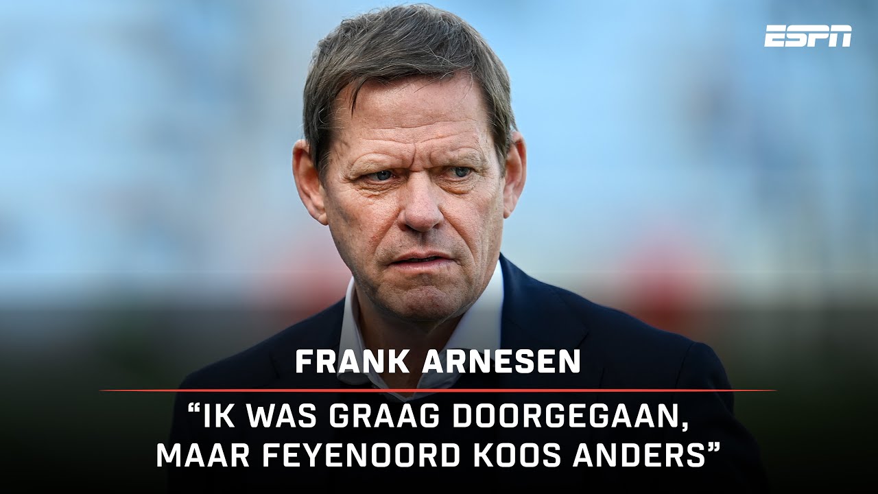 FRANK ARNESEN uitgebreid over VERTREK bij FEYENOORD en ziekte 💬 | Goedemorgen Eredivisie