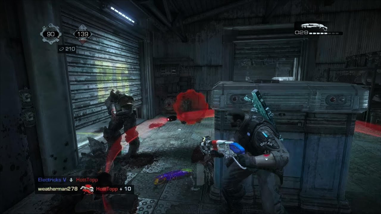 Gears of War: Reloaded | Game #25 | KOTH on Fuel Depo (Nice 2nd Round Comeback)