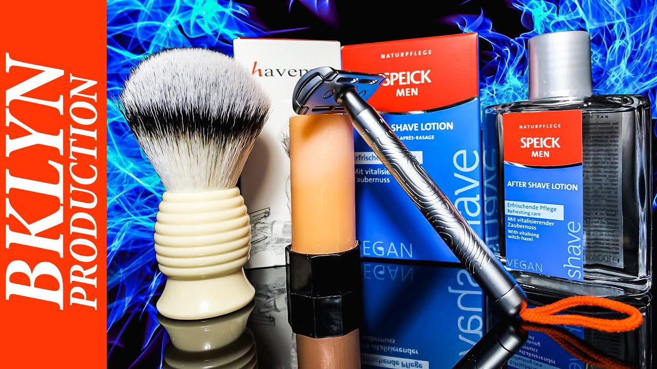 💈🇩🇪 Немецкое Бритьё. MÜHLE Companion, мыло и лосьон после бритья Speick, помазок Shavemac, Классно!👍