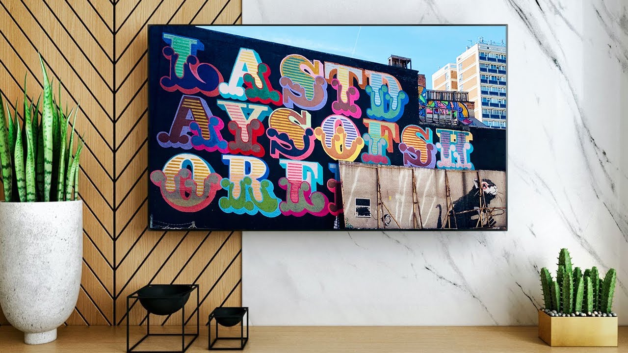 Amazing 2 hours Street Art Screensaver with Graffiti from Eine, Banksy, Stik for Samsung Frame TV