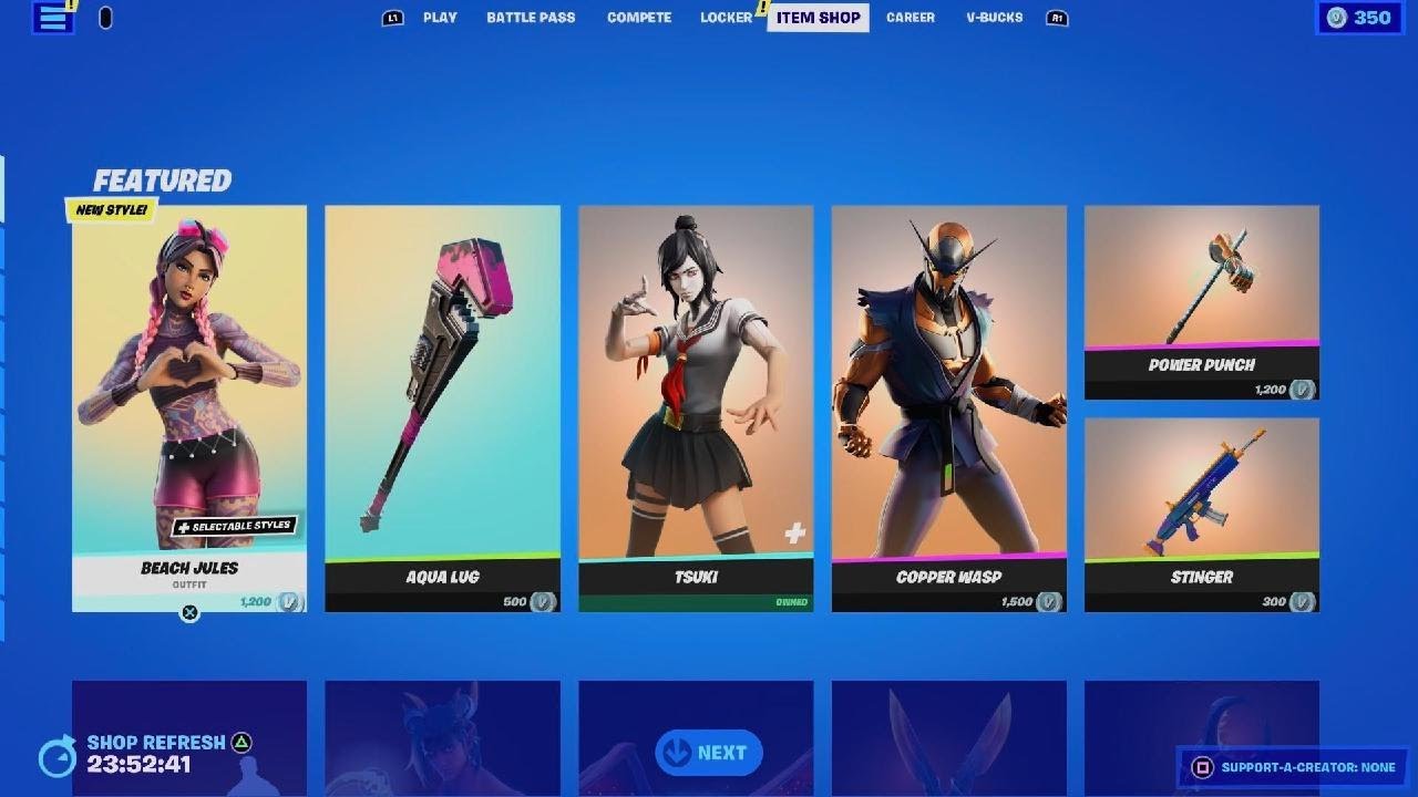Fortnite Item Shop [July 10, 2022]