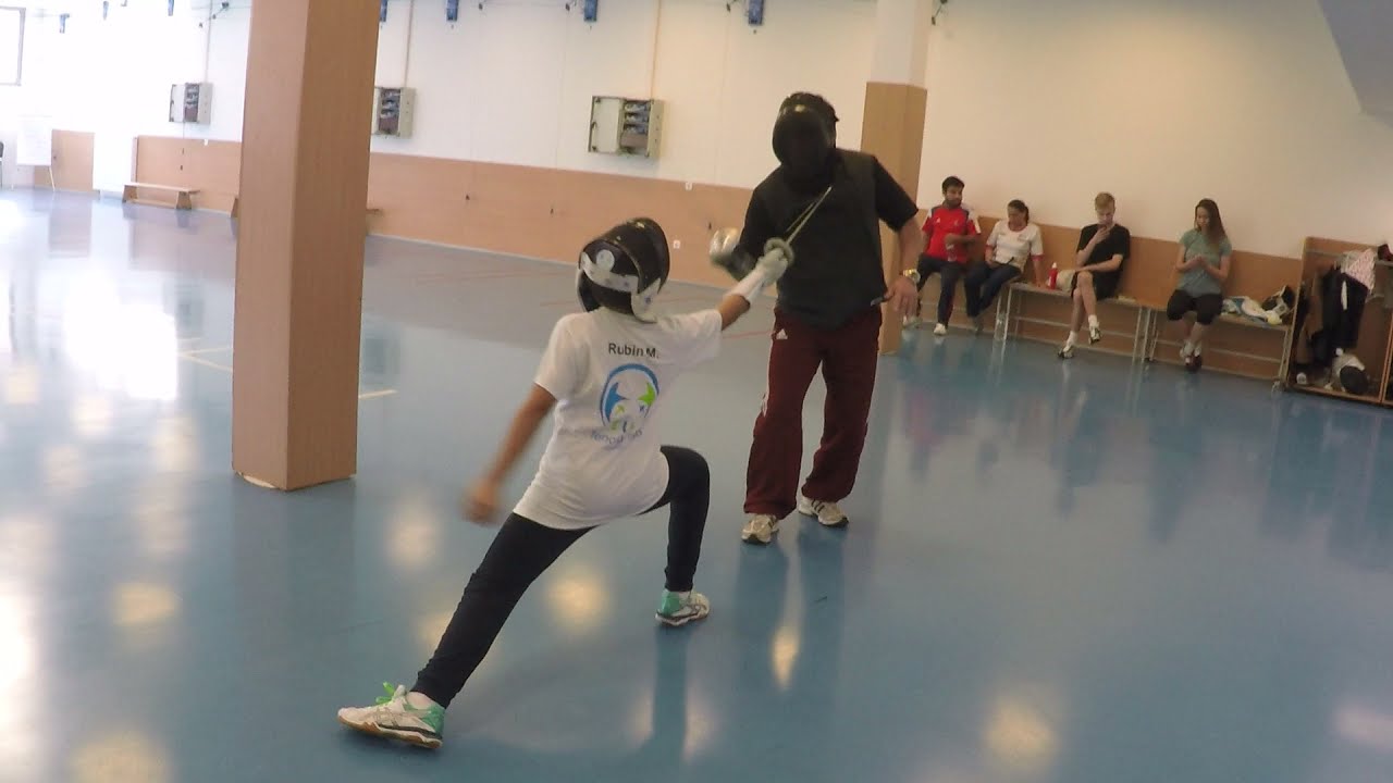 Hungarian Coach zoltan Bernat Foil lesson.......