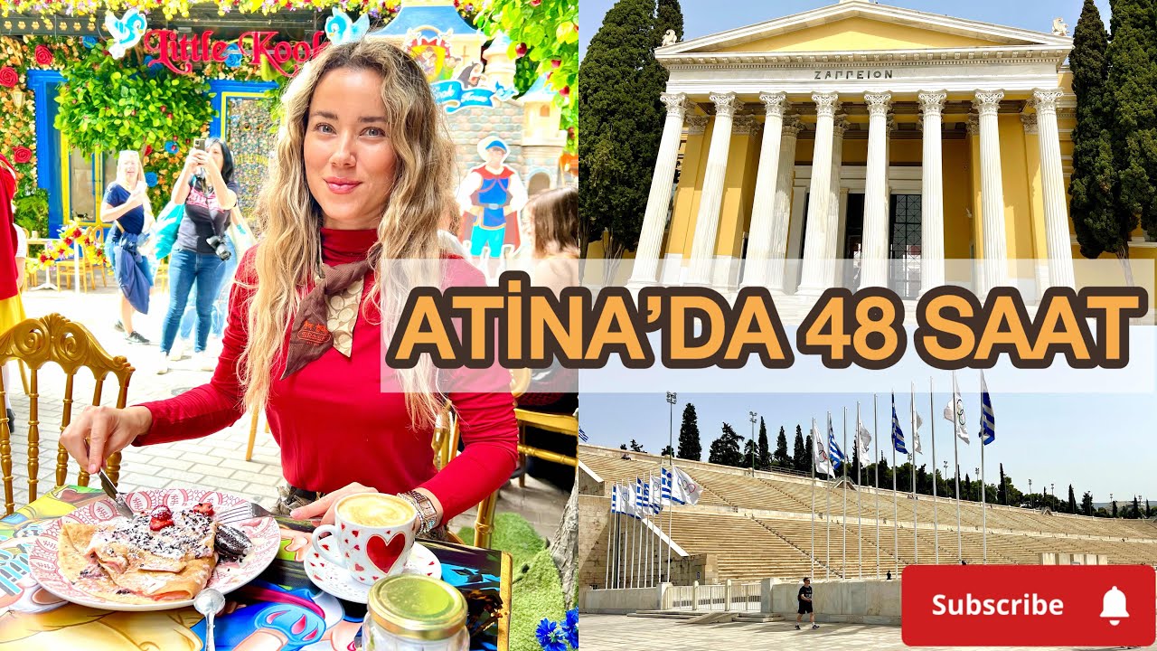 🇬🇷 Atina’da 48 Saat - Vlog ✈️🚊🏟️🏛️
