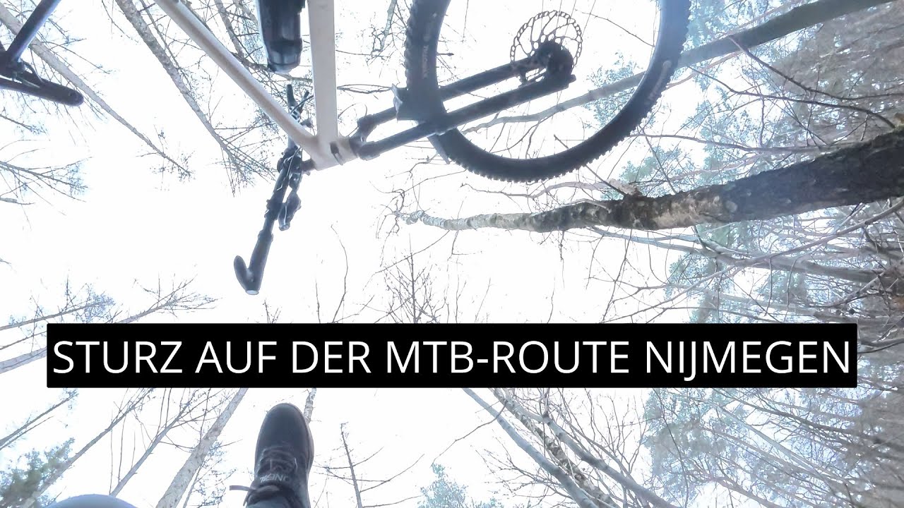 MTB-ROUTE NIJMEGEN - Mein zweiter Sturz I #ridemybike I Rose Bonero I Cube Aim SL