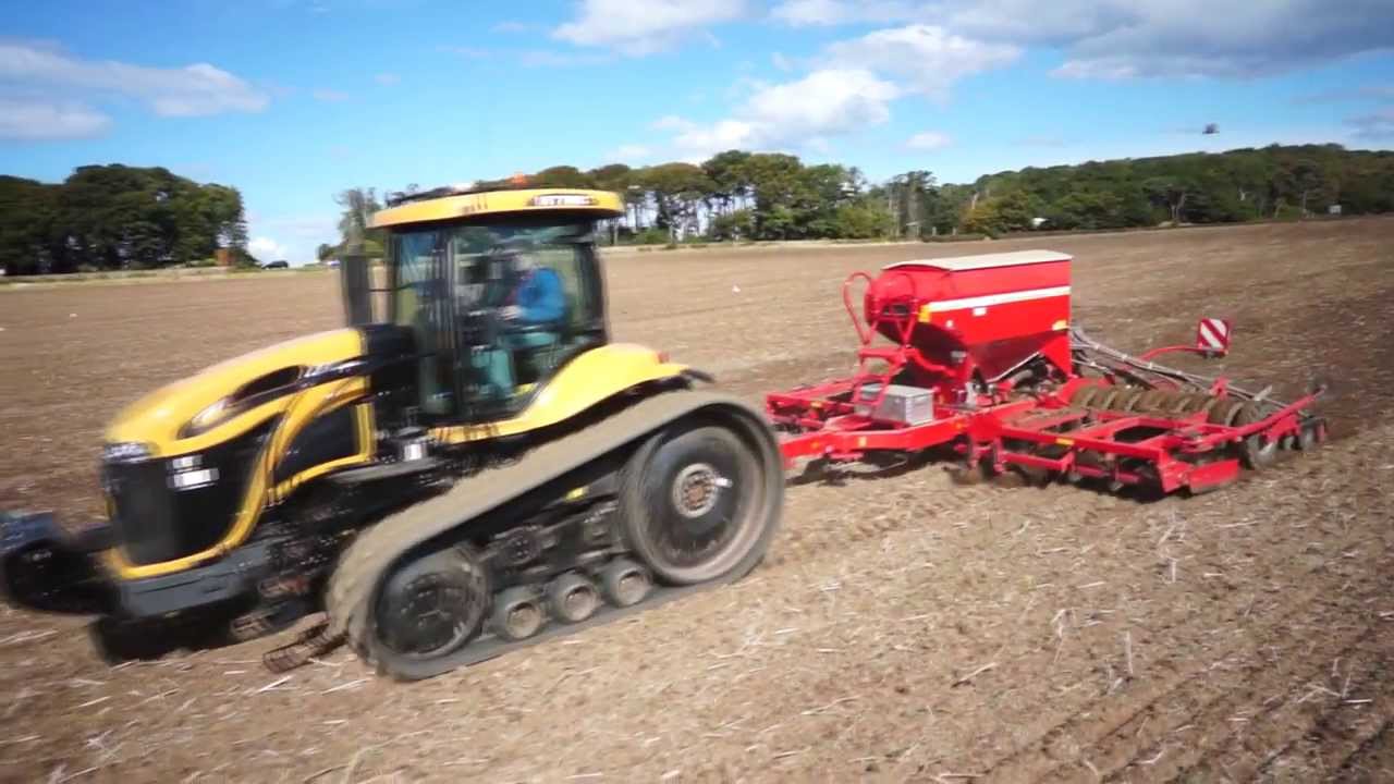 RM & JF Seed Cultivating and Sowing Wheat