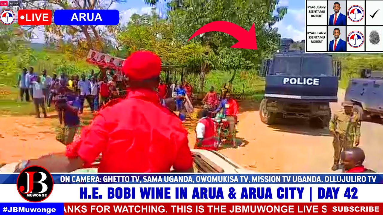Breaking - UPDF Blocks Main Road as Bobi Wine Heads to Arua Venue — Tension is High