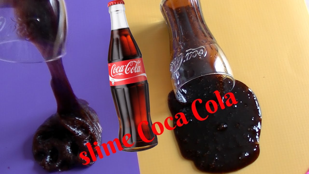 diy slime coca cola