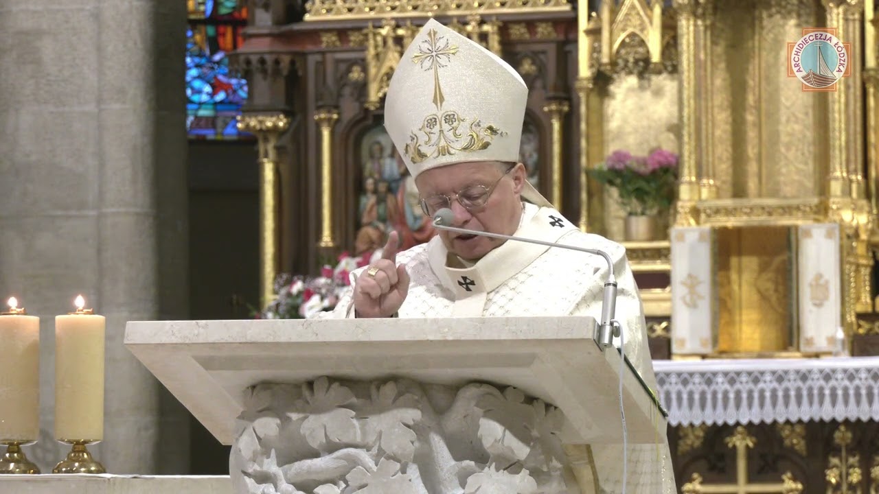 Abp Ryś: Liturgia to nie jest teatr | Wielki Czwartek | Łódź 2023