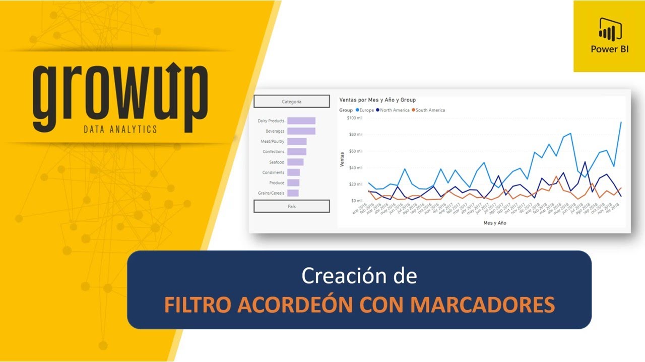 Creación de Filtro Acordeón con Marcadores