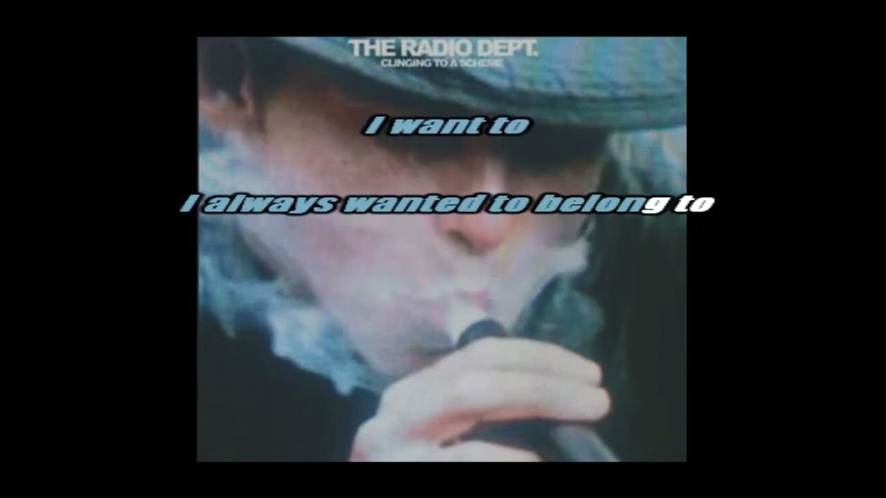 The Radio Dept - Never Follow Suit INSTRUMENTAL /// KARAOKE /// LYRICS