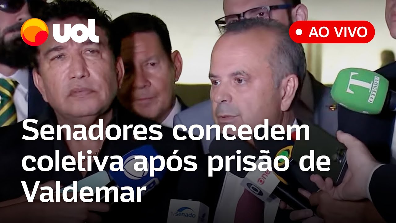 🔴 Senado ao vivo: Senadores da oposição falam após ação da PF e prisão de Valdemar