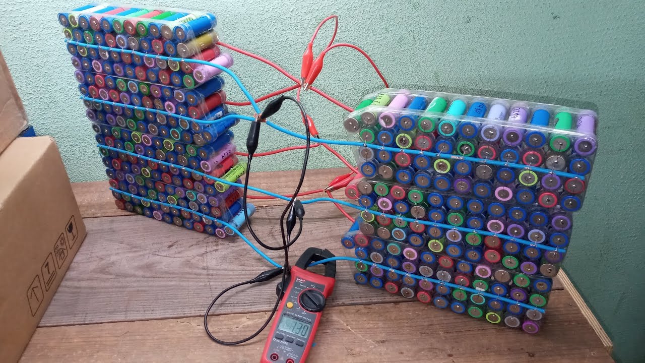 Bateria de lítio 24v 7s com células🔋recicladas ♻ parte 07