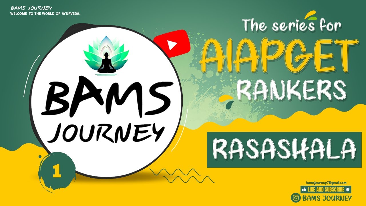 RASASHALA || AIAPGET RANKERS || IMP || RASASHASTRA
