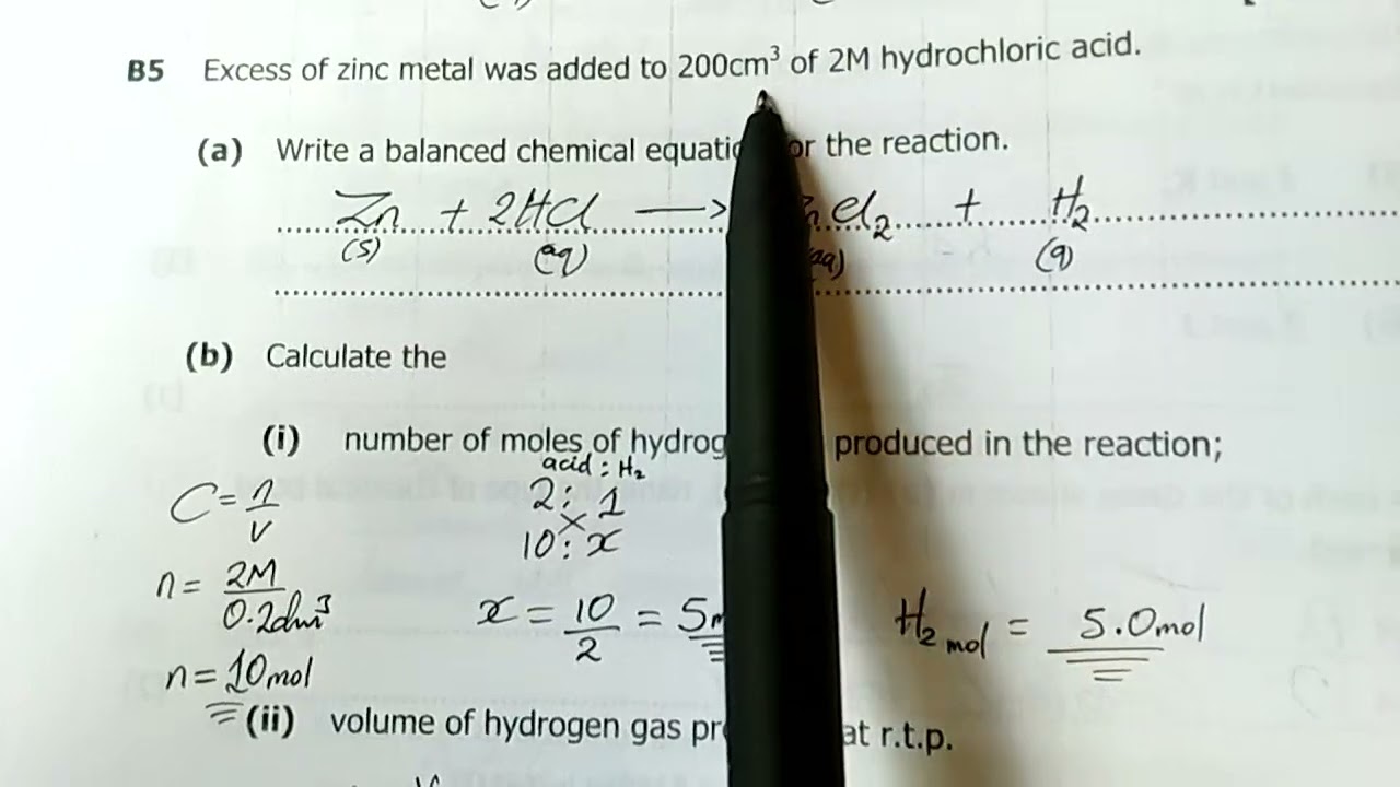 ECZ GCE Science 2 Sec: B 2022