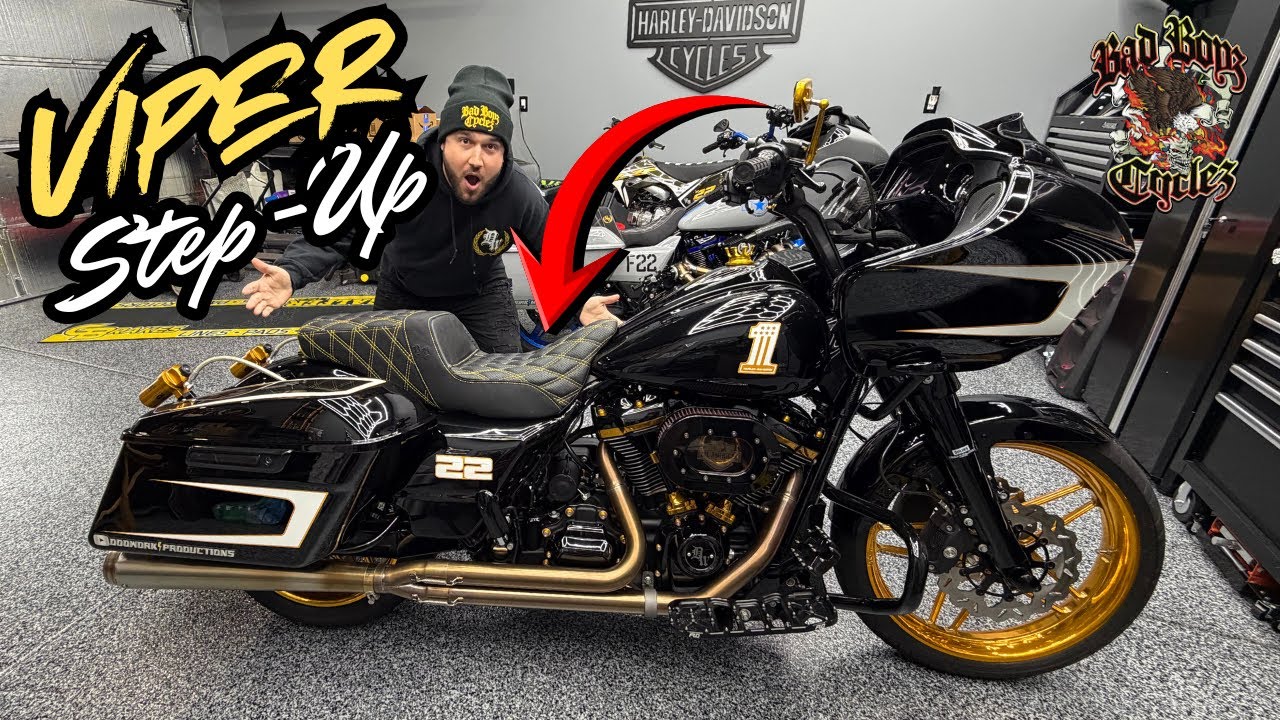 THE BEST STEP UP SEAT FOR YOUR PERFORMANCE BAGGER!