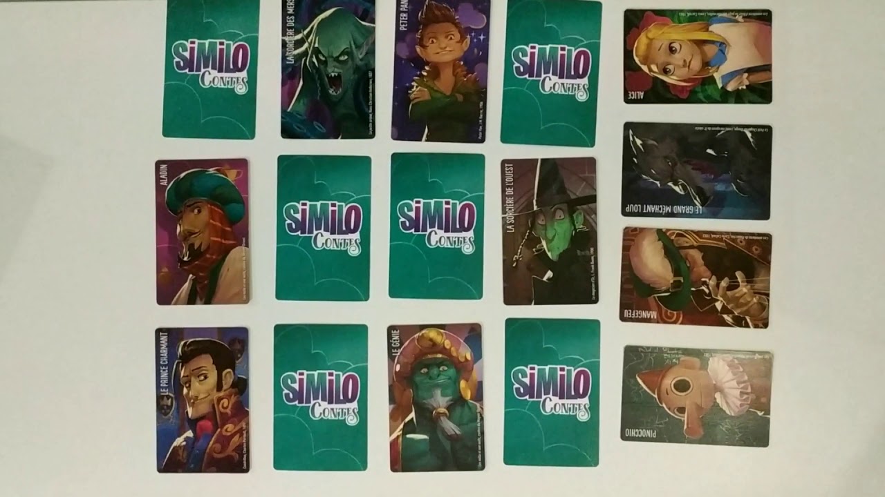 SIMILO CONTES  - vidéo des règles et une partie