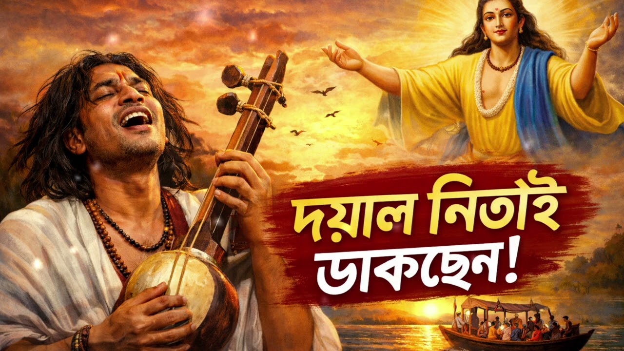 দয়াল নিতাই ডাকছেন! | বিনা ভাড়ার বাউল তরী | হৃদয় ছোঁয়া নিতাই নাম সংকীর্তন