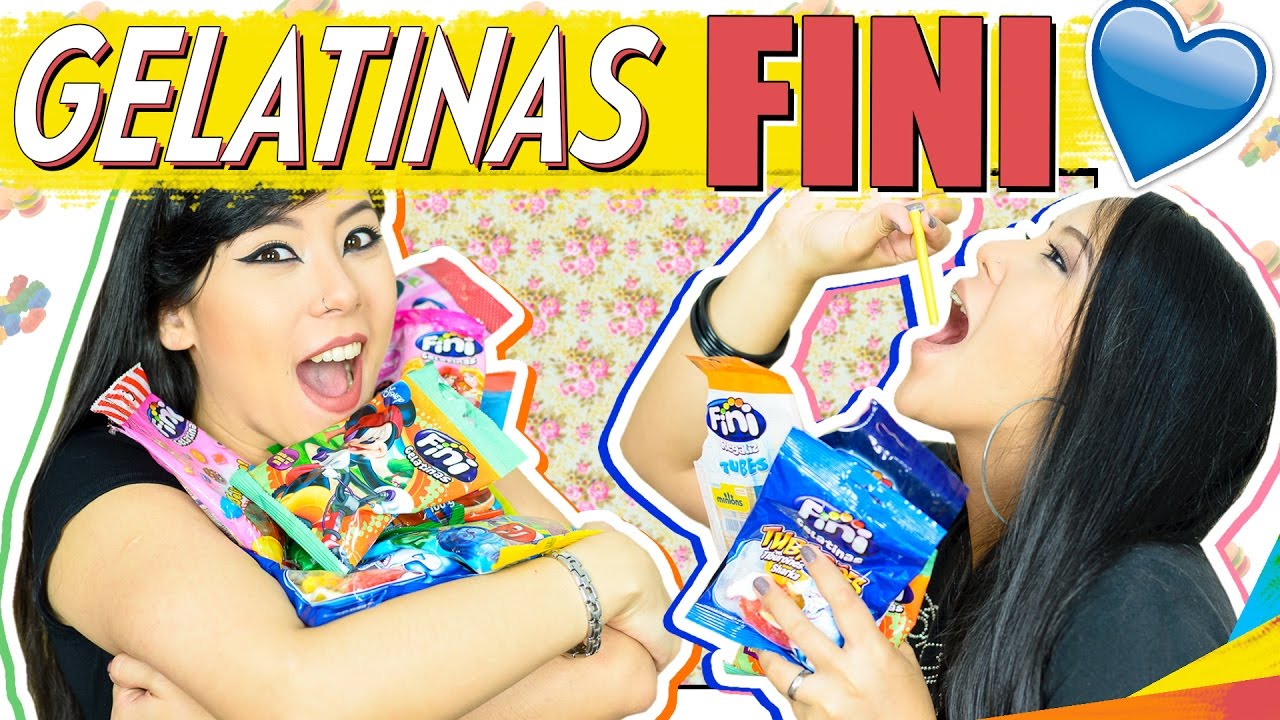 EXPERIMENTANDO DOCES FINI (gelatinas) | Blog das irmãs