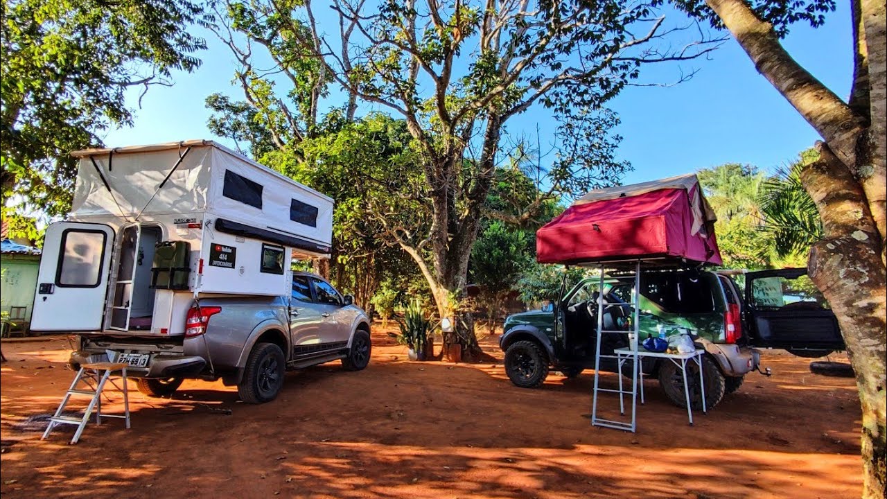 ACAMPAMOS EM PORTO JOFRE - O camping que a onça visitou 🙄