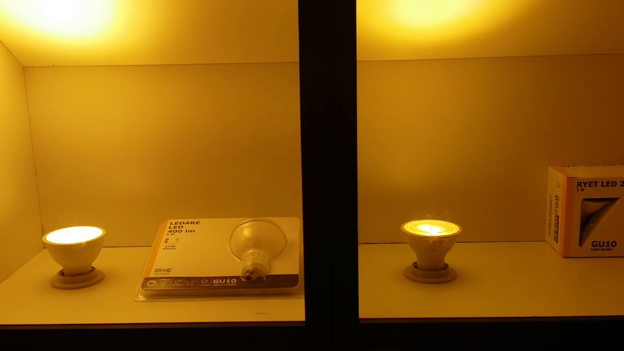 Ikea Ledare vs Ryet witch is better? Flickering test LED.