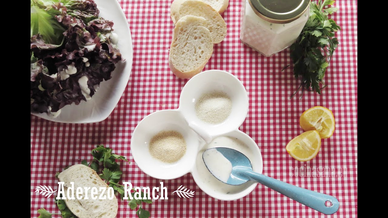Aderezo Ranch: Receta casera
