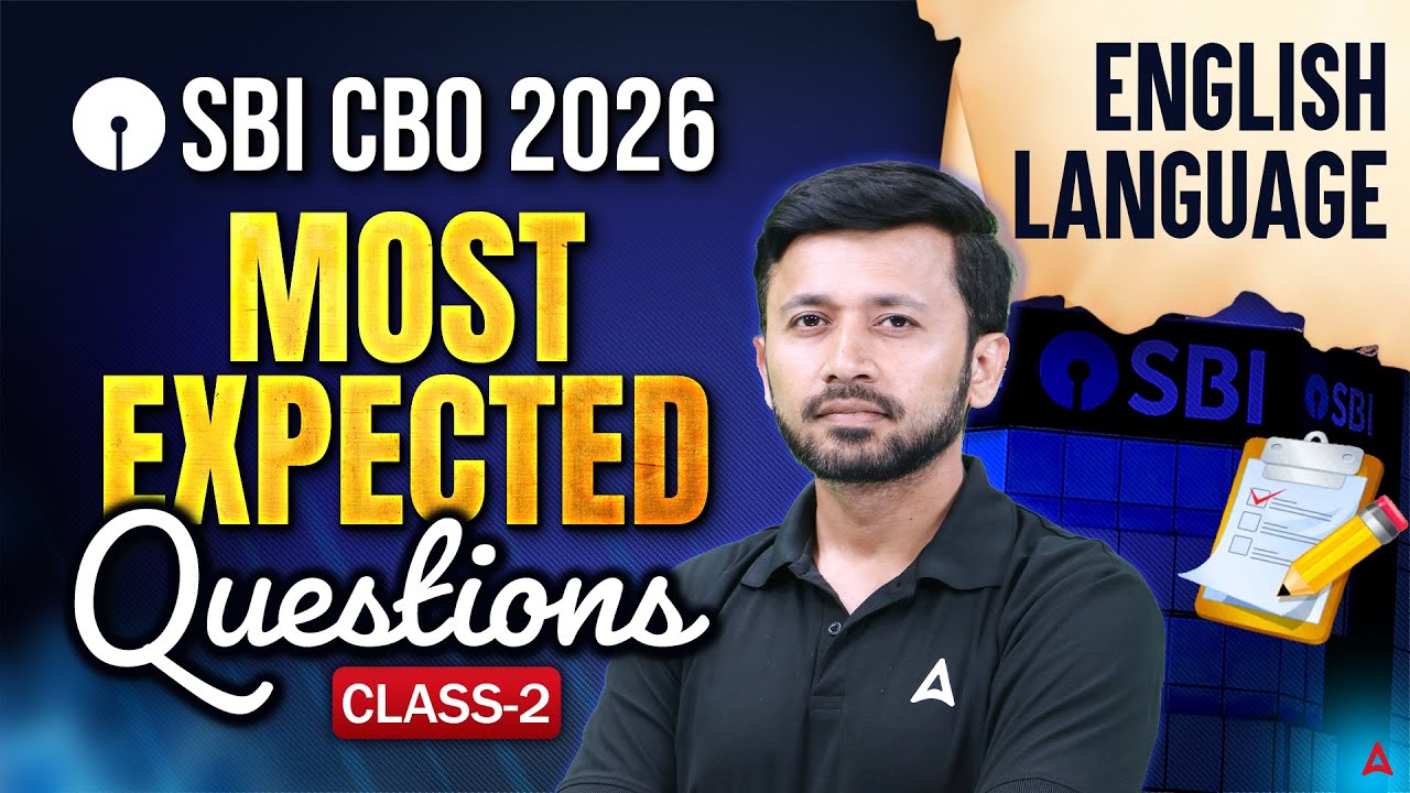 SBI CBO 2026 English Syllabus | Most Expected Questions Class-2 | By Parth Sir