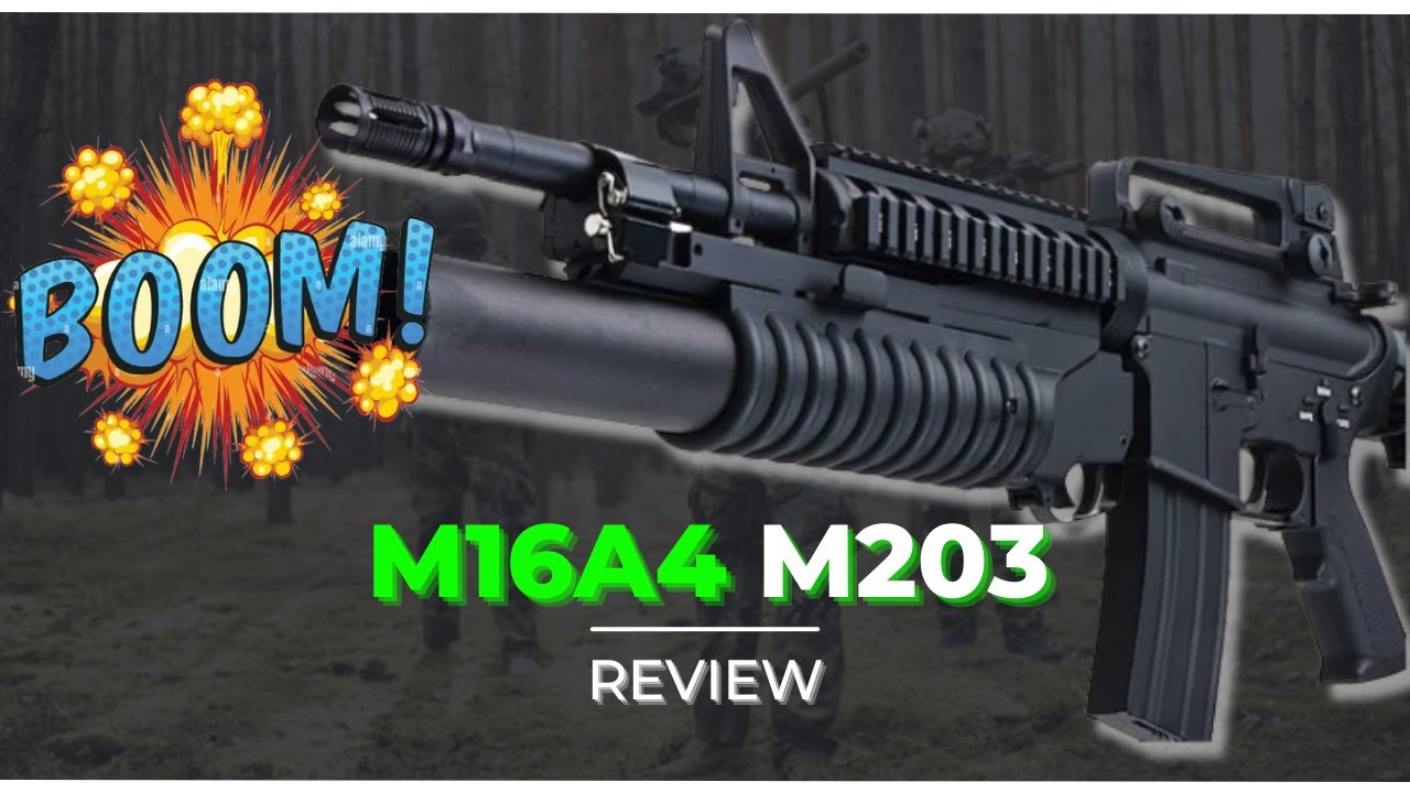 The Ultimate M16A4 Upgrade: A Grenade Launcher!