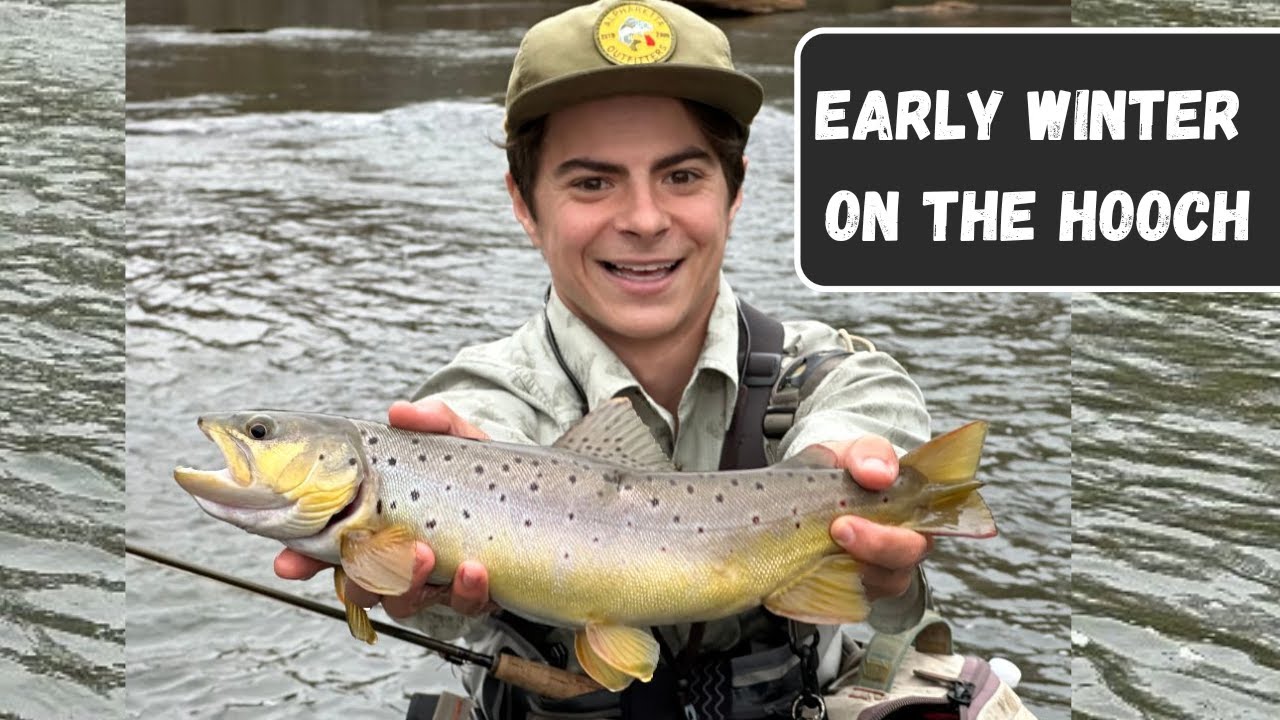 Early Winter Fly Fishing the Chattahoochee ~ 4K HD ~
