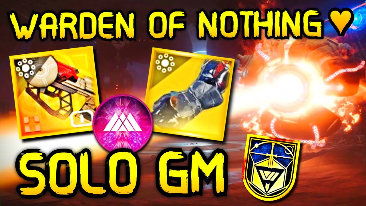 Solo GM ' Warden of Nothing ' | Best Prismatic Warlock Build | Destiny 2 The Final Shape ♥
