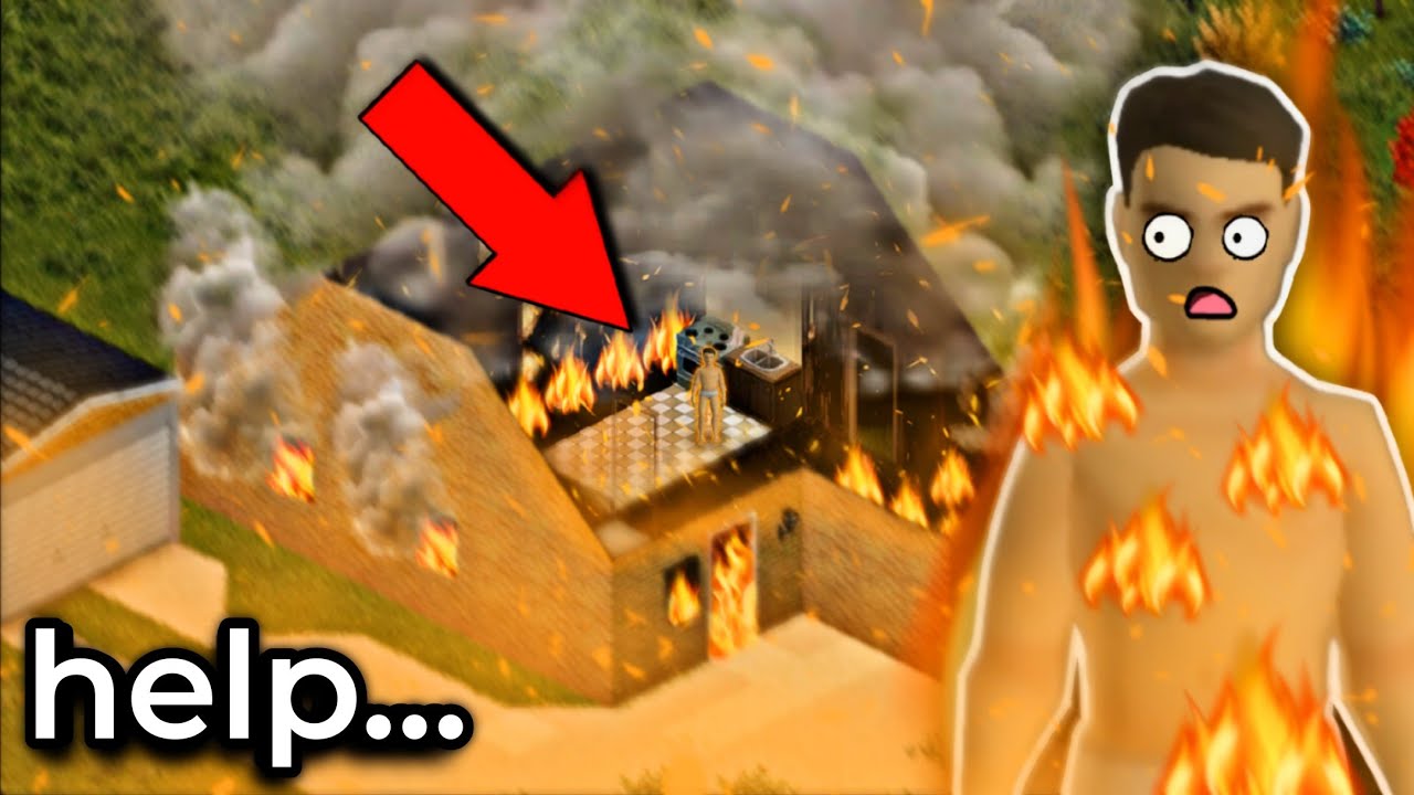 &Eacute; Poss&iacute;vel ESCAPAR de uma CASA EM CHAMAS no Project Zomboid?