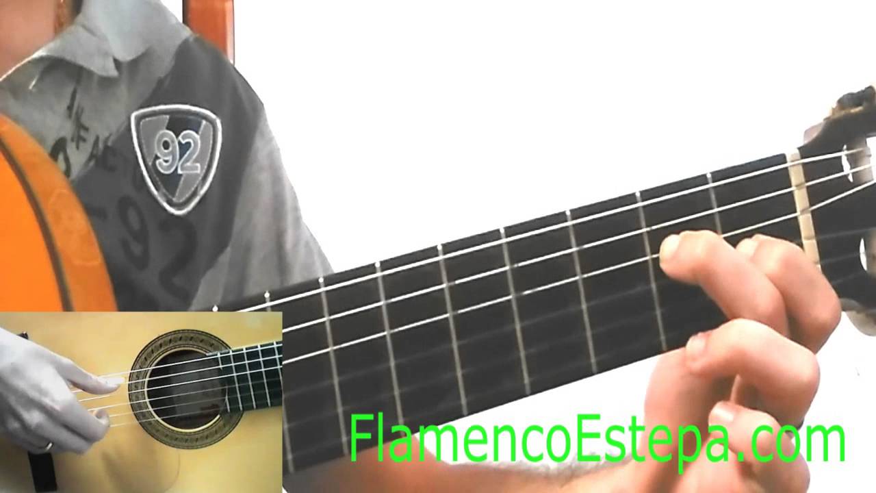Como tocar...Falseta por Solea sencilla, de Arpegios