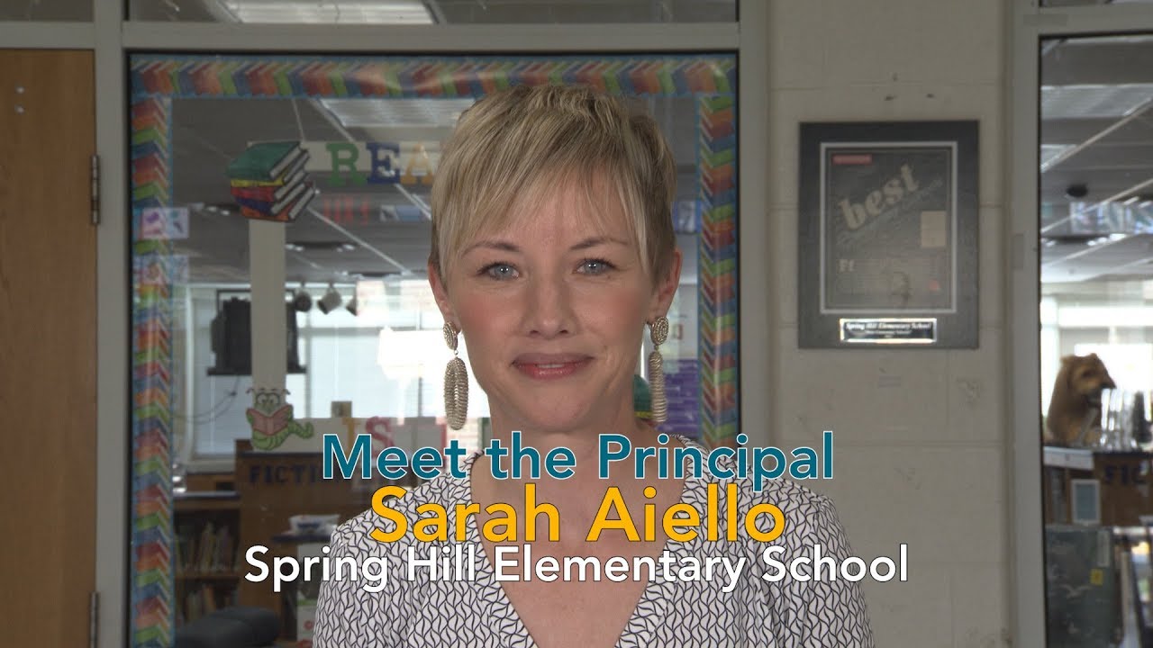 Meet the Principal of Spring Hill Elementary School
