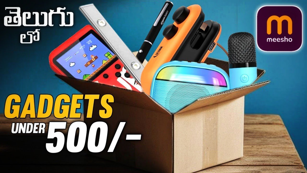 I Bought 5 Viral Gadgets From Meesho Under 500 || In Telugu