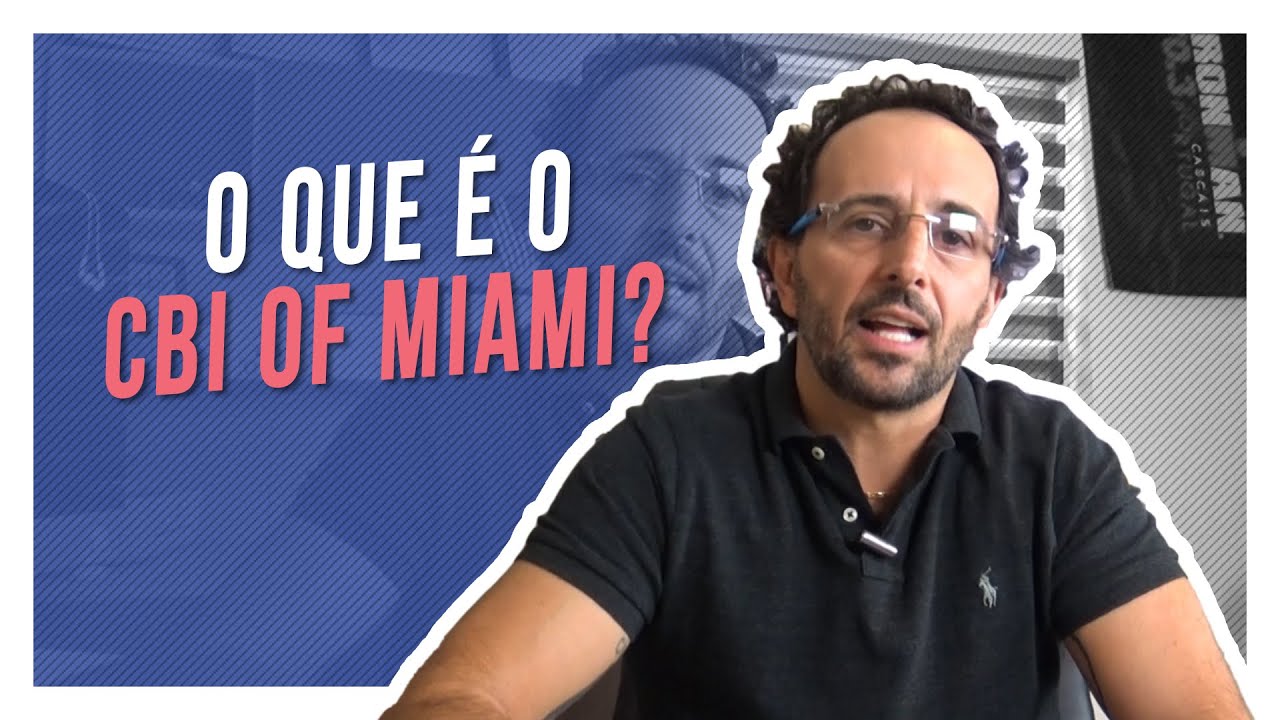 O QUE É O CBI OF MIAMI - Dr. Gustavo Teixeira