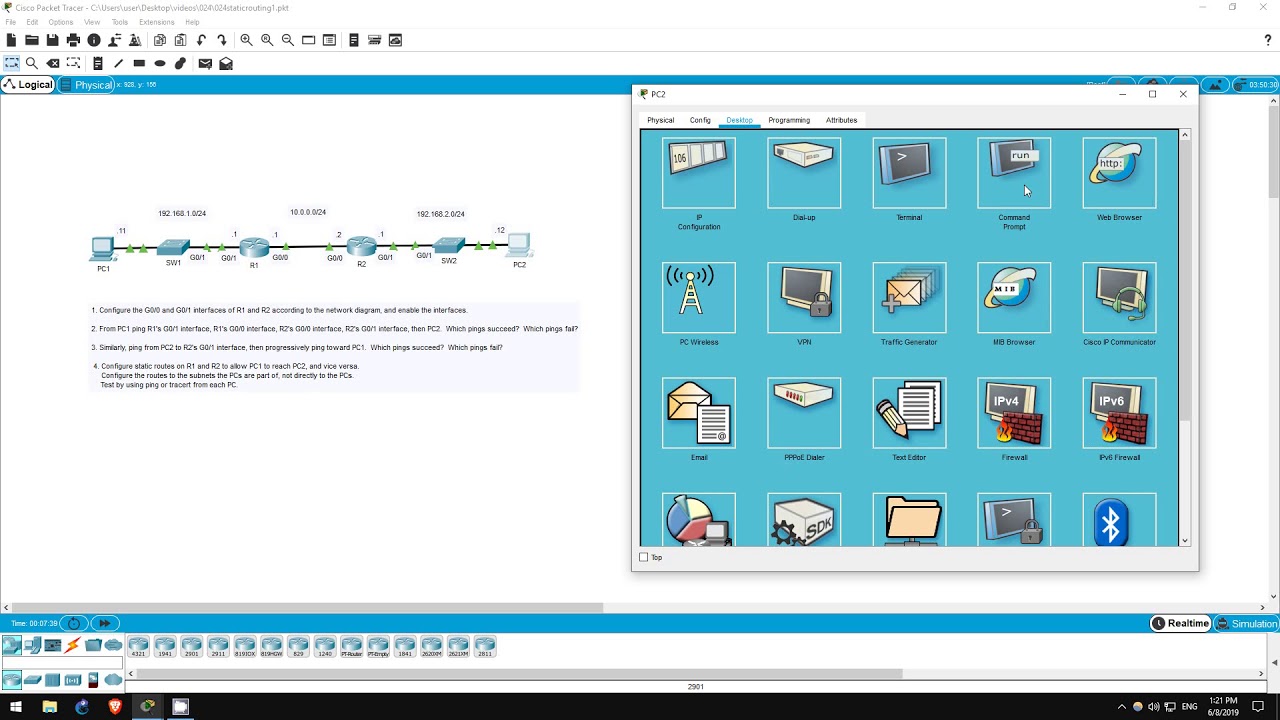 FREE CCNA Lab 024: Static Routing (Part 1)