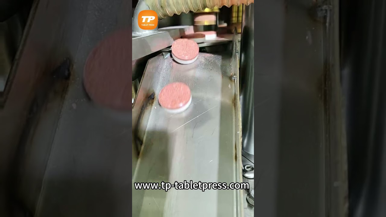 Two-Color Tablet Press #efficiency #machine #pr&auml;zision #precision #factory #effizienz #tabletpress