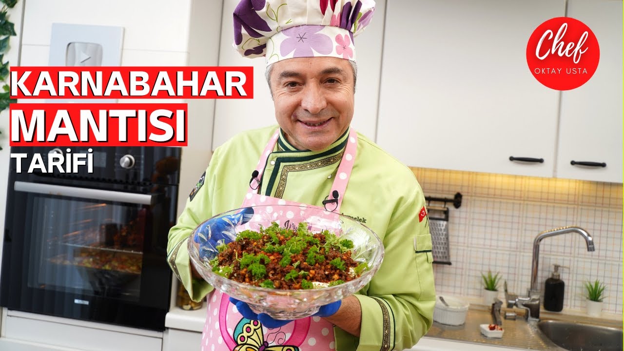 HAMURSUZ MANTI NASIL YAPILIR? HAFİF VE LEZZETLİ KARNABAHAR MANTISI | CHEF OKTAY USTA