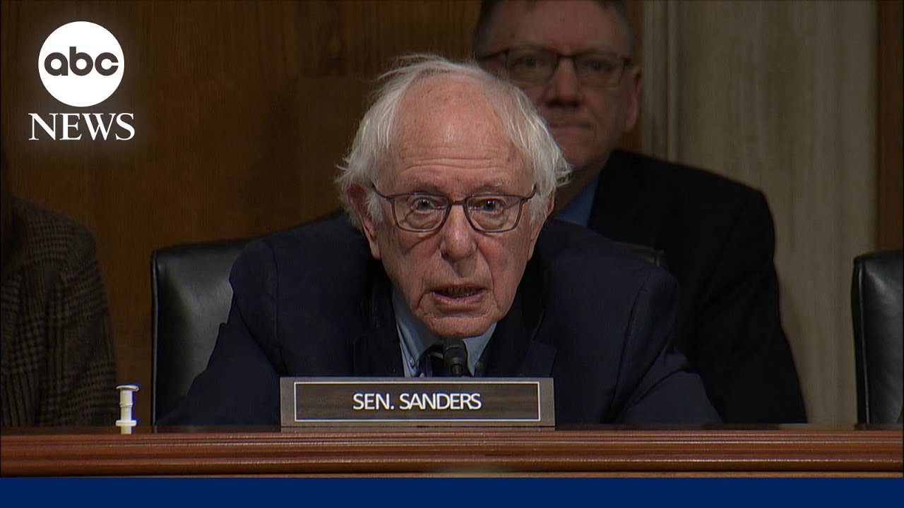 Sen. Bernie Sanders questions Linda McMahon's goals as education secretary