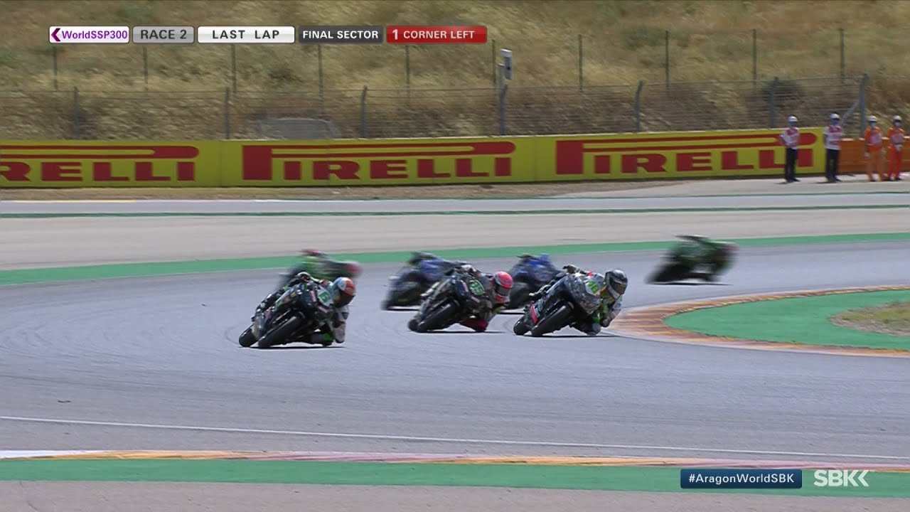 LAST LAP WorldSSP300 Race 2 at Aragon