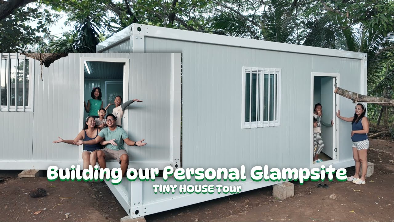 Tiny House Tour - Welcome to our Prefabricated House! (Philippines) | Omni and Bryce
