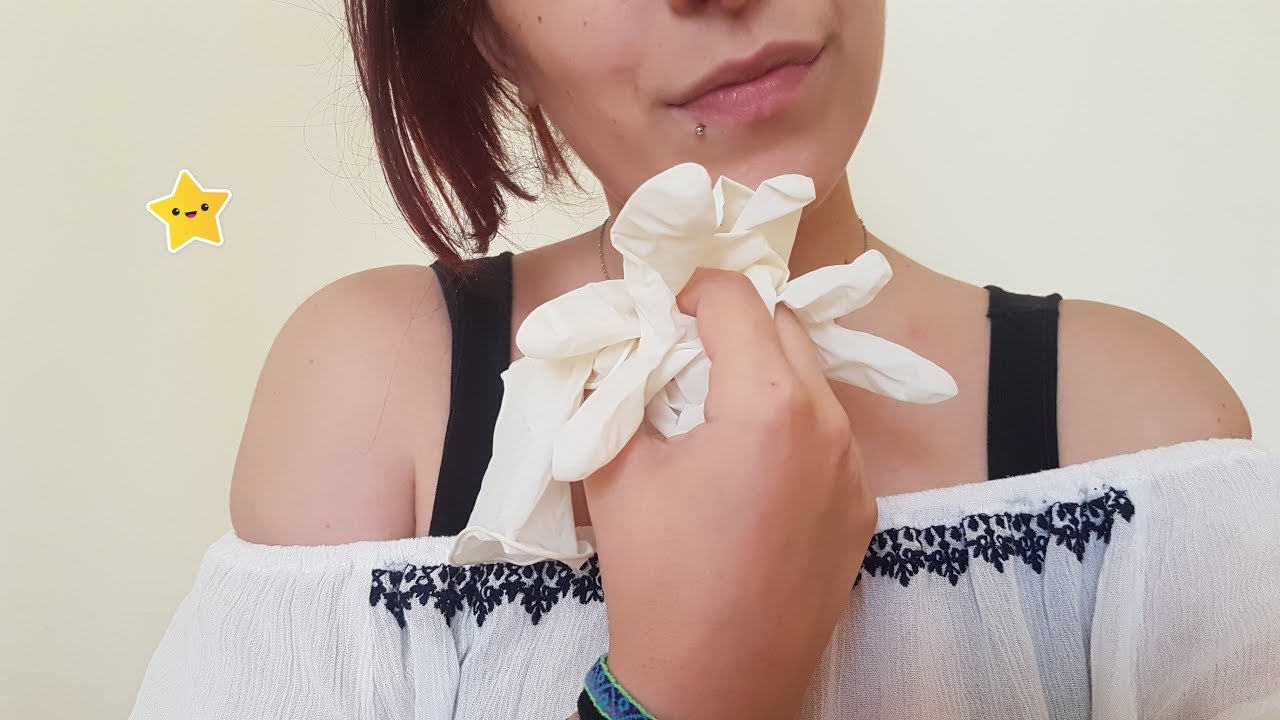 ASMR: LATEX GLOVES SOUNDS & Hand Movements! No talk