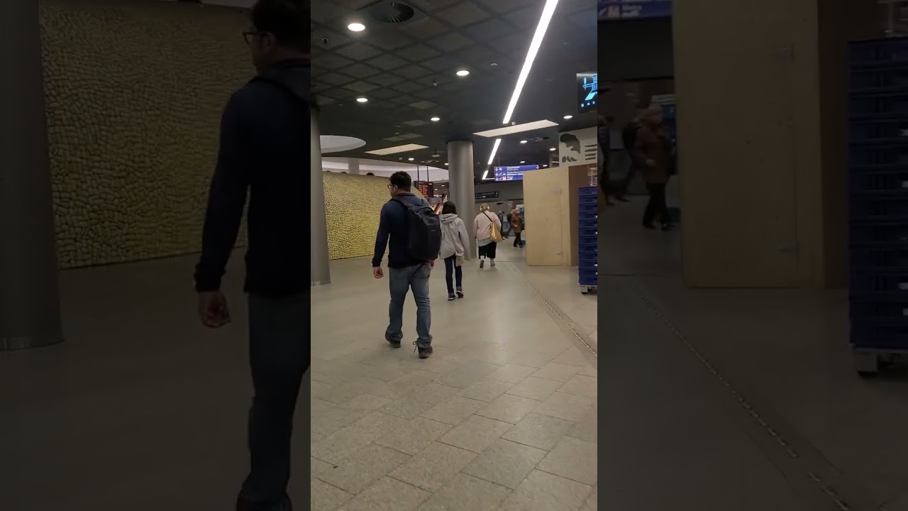 At Kamppi Bus Station, Helsinki, September 2022