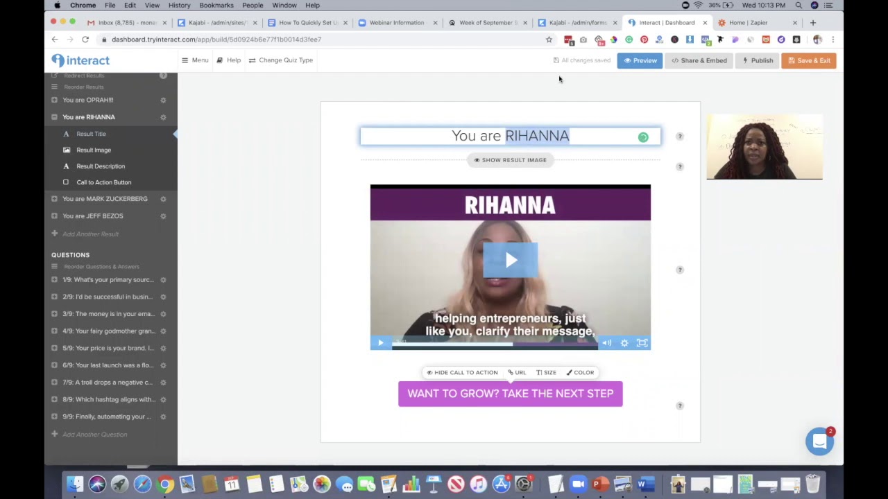 How To Tag Kajabi Email Contacts With TryInteract Quiz Results