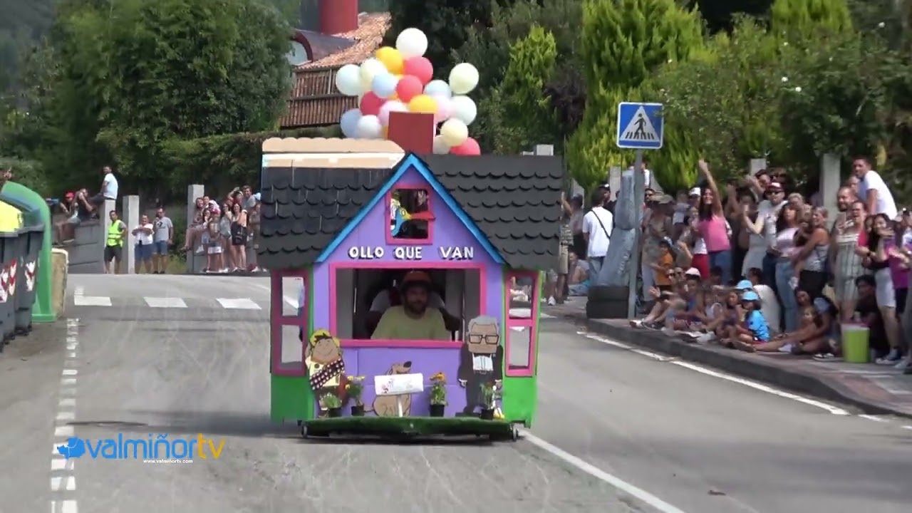 VALMIÑORTV - XV Bajada de Carros de Bolas en Camos