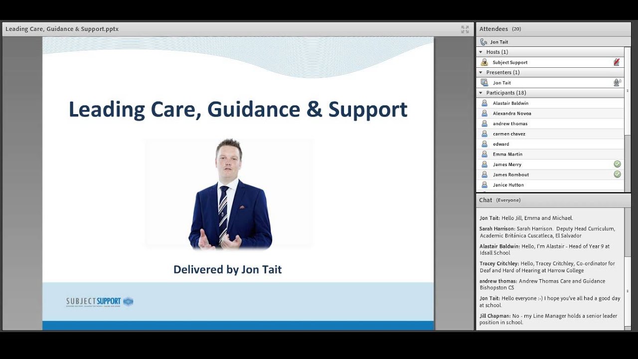Leading Care, Guidance & Support Sample