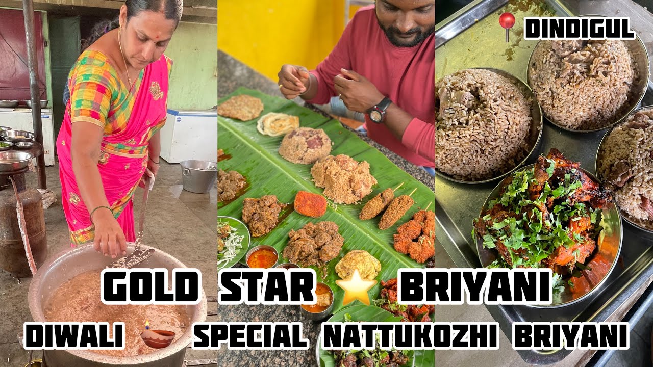 DIWALI SPECIAL - VAANKOZHI BRIYANI - GOLD STAR BIRIYANI | PAROTTA - BLACK PEPPER CHICKEN [2021] DGL