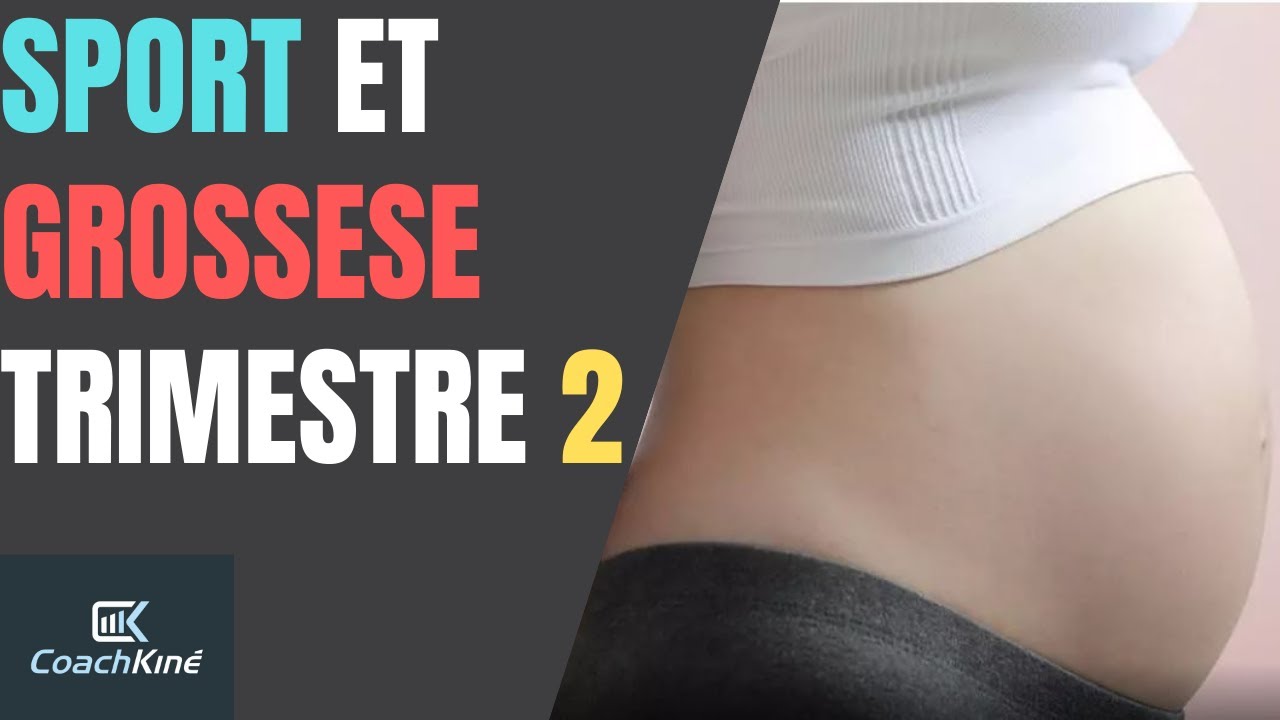 GROSSESSE 2ème trimestre 5 exercices et conseils kinés