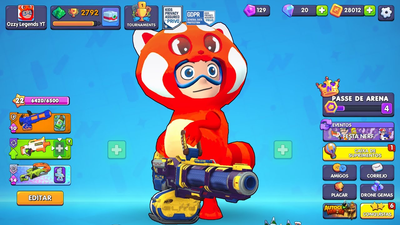 NERF Superblast | promo code 2025, Red Panda + 30 Gems In The Vídeo