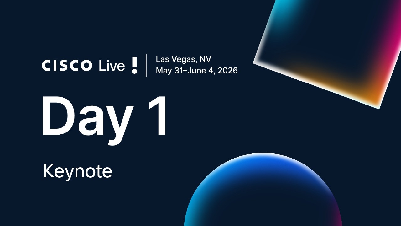 Cisco Live 2026 Las Vegas: LIVE Broadcast - Opening Keynote #CiscoLive